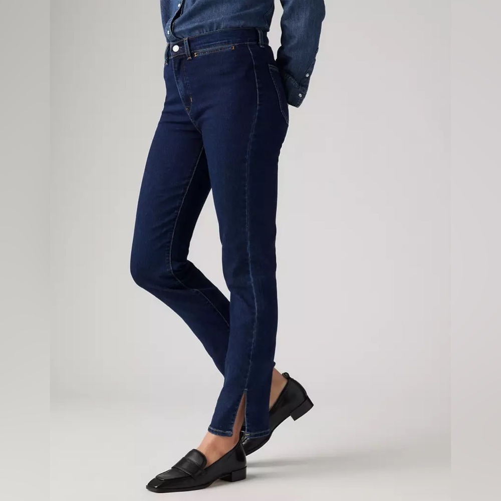 NWOT Levi’s Tailored 724 High Rise Straight - Picture 14 of 16